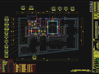 新中式别墅样板房CAD施工图全套，别墅建筑图纸下载