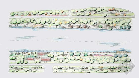 扬州北护城河景观规划创意设计方案