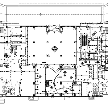 全日制餐厅全套施工图方案