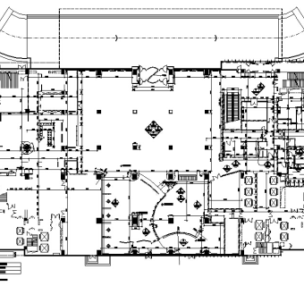 全日制餐厅全套施工图方案