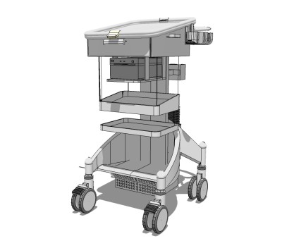 医疗设备sketchup模型，医疗设备skp模型，医疗设备su素材下载