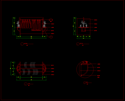 11套服装店货架CAD图，货架CAD图纸下载