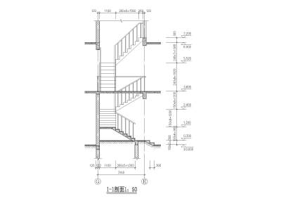 二层阁<a href=https://www.yitu.cn/su/8159.html target=_blank class=infotextkey>楼</a>内庭小<a href=https://www.yitu.cn/su/7212.html target=_blank class=infotextkey>户型</a>别墅建筑施工图_8