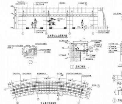 <a href=https://www.yitu.cn/su/8008.html target=_blank class=infotextkey>景墙</a>施工详图 