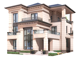 别墅设计图纸，二三层房屋设计新中式全套施工图下载