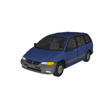 现代汽车免费su模型，现代汽车草图大师模型下载