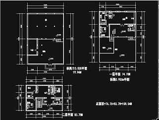 藏式风格宾馆CAD图纸，宾馆CAD施工图下载