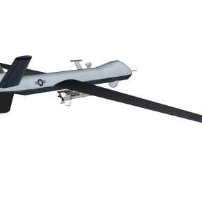 无人机MQ-9su模型，无人机草图大师模型下载