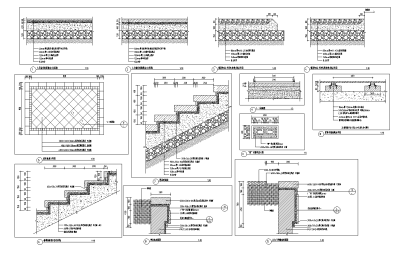 铺装做法通用详图