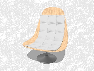 现代创意<em>小座椅</em>su模型，背靠椅草图大师模型下载