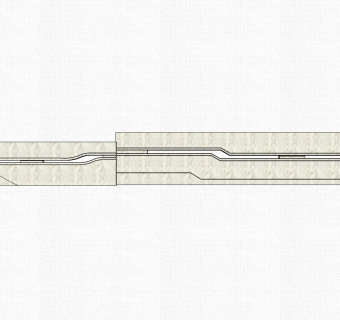 现代造型景墙草图大师模型，景墙sketchup模型免费下载