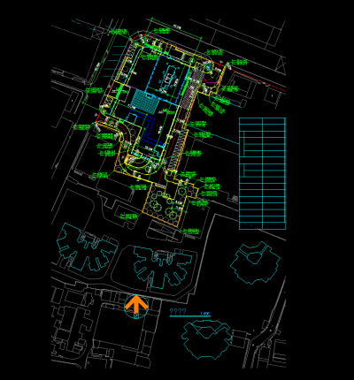 高层商业综合体建筑施工图，CAD施工图纸下载