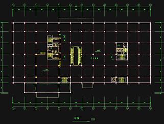 商場及高級寫字綜合樓CAD施工圖，綜合樓CAD建筑工程圖紙下載