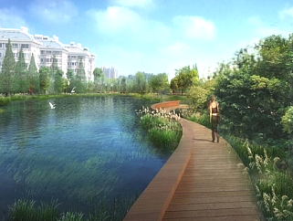 生态滨水绿道设计方案