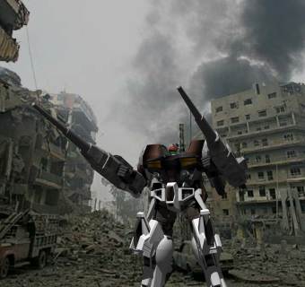 现代变形金刚草图大师模型，游戏角色su模型下载