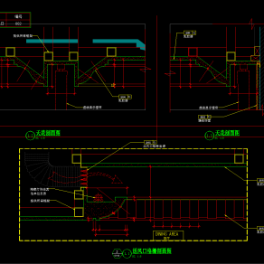 空调出风口大样，空调CAD图纸下载