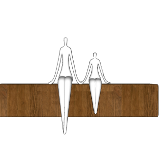 现代人物景观雕塑su模型下载、人物景观雕塑草图大师模型下载