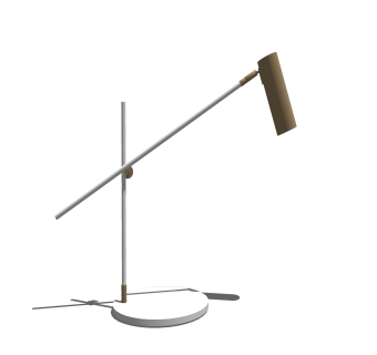 现代金属落地灯草图大师模型，铁艺落地灯效果图su模型下载