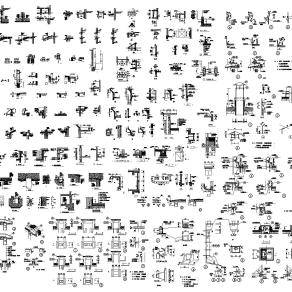 各种建筑构造做法节点详图集CAD图纸下载