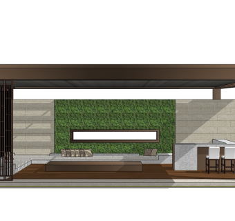 洲亭 草图大师模型下载、洲亭su模型下载