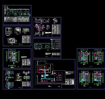 液化气储配站电气施工图CAD图纸