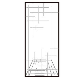 现代屏风隔断su模型，屏风草图大师模型下载