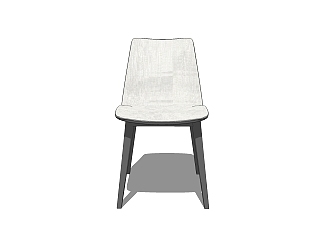 北欧座椅skp模型，座椅草图大师模型下载