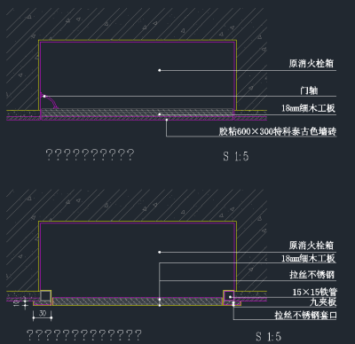 原创消火栓全套详细的CAD图库，消火栓CAD图纸下载