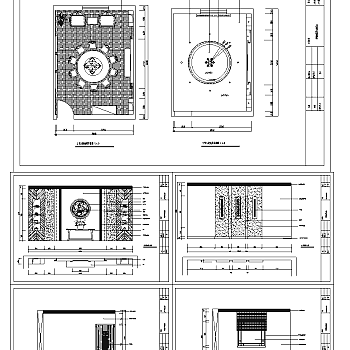 大观园家常菜馆施工图