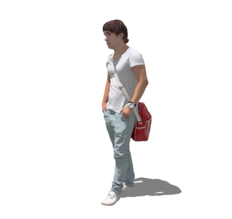 现代3D人物草图大师模型，人物3Dsketchup模型下载