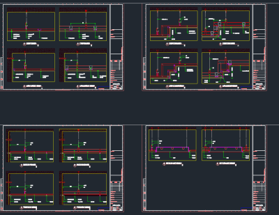 天花CAD节点大全，天花CAD施工图纸下载