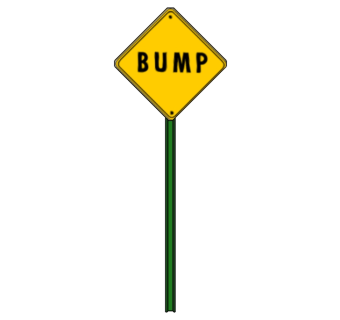 现代BUMP道路交通标志牌su模型下载、BUMP道路交通标志牌草图大师模型下载