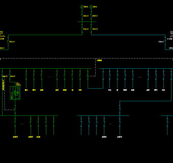 上海数据中心改造项目电气施工图，电气CAD施工图纸下载