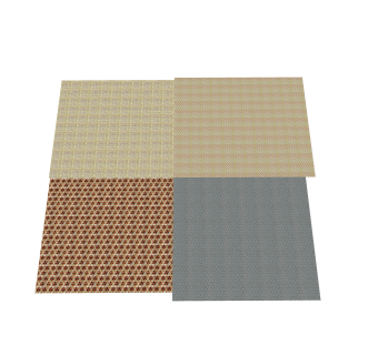 现代瓷砖草图大师模型，瓷砖SKP模型下载