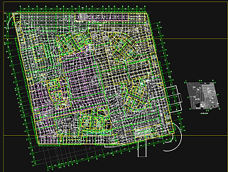 上海君康金融广场全套给排水设计施工图，广场给排水CAD施工图纸下载