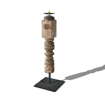 中式栏杆SU模型，栏杆SKB文件下载