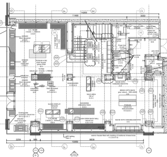化妆品旗舰店竣工图