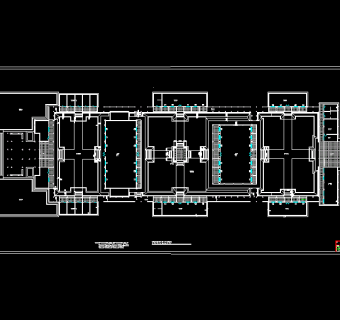 仿唐建筑改建施工图，建筑CAD施工图纸下载