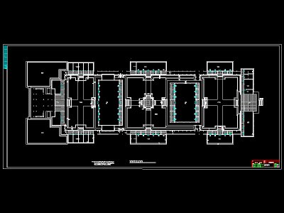 仿唐建筑改建施工图，建筑CAD施工图纸下载