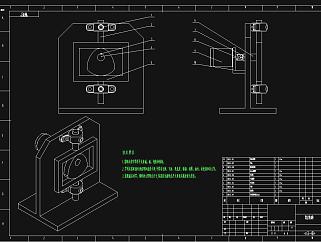 等宽凸轮机构运动CAD设计图纸，等宽凸轮CAD设计图纸下载