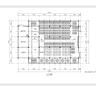 食堂建筑设计图方案图CAD图纸设计