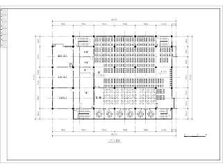 食堂建筑设计图方案图CAD图纸设计