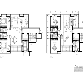 上海东方曼哈顿东地块2号单位公寓施工图CAD下载dwg文件下载