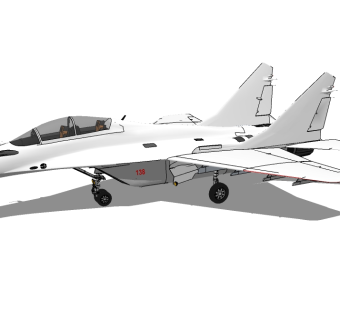 苏俄Mig-29米格-29战斗机 SU模型，苏俄Mig-29米格-29战斗机 Skb模型下载