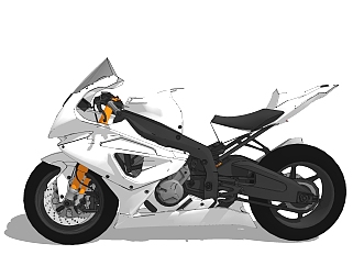 现代<em>摩托车</em>免费su模型，<em>摩托车</em>skp模型下载