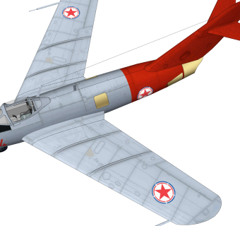 苏联MI-15米格-15比斯战斗机su模型,苏联MI-15米格-15比斯战斗机sketchup模型下载
