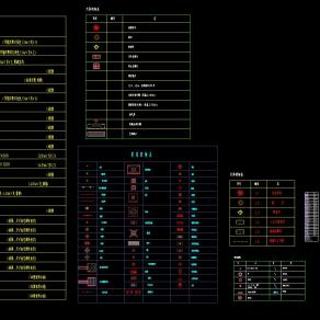 电插座开关电器灯具排气扇图标CAD图库，插座图例CAD设计图纸下载