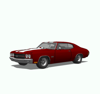 现代汽车免费su模型，现代汽车sketchup模型，汽车su素材下载