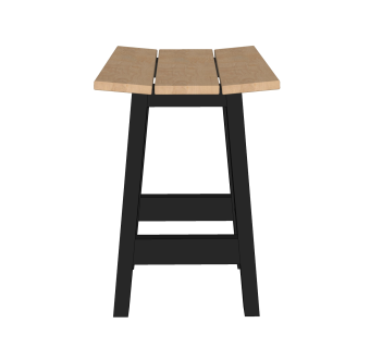 现代固定吧椅草图大师模型，实木吧椅su模型下载