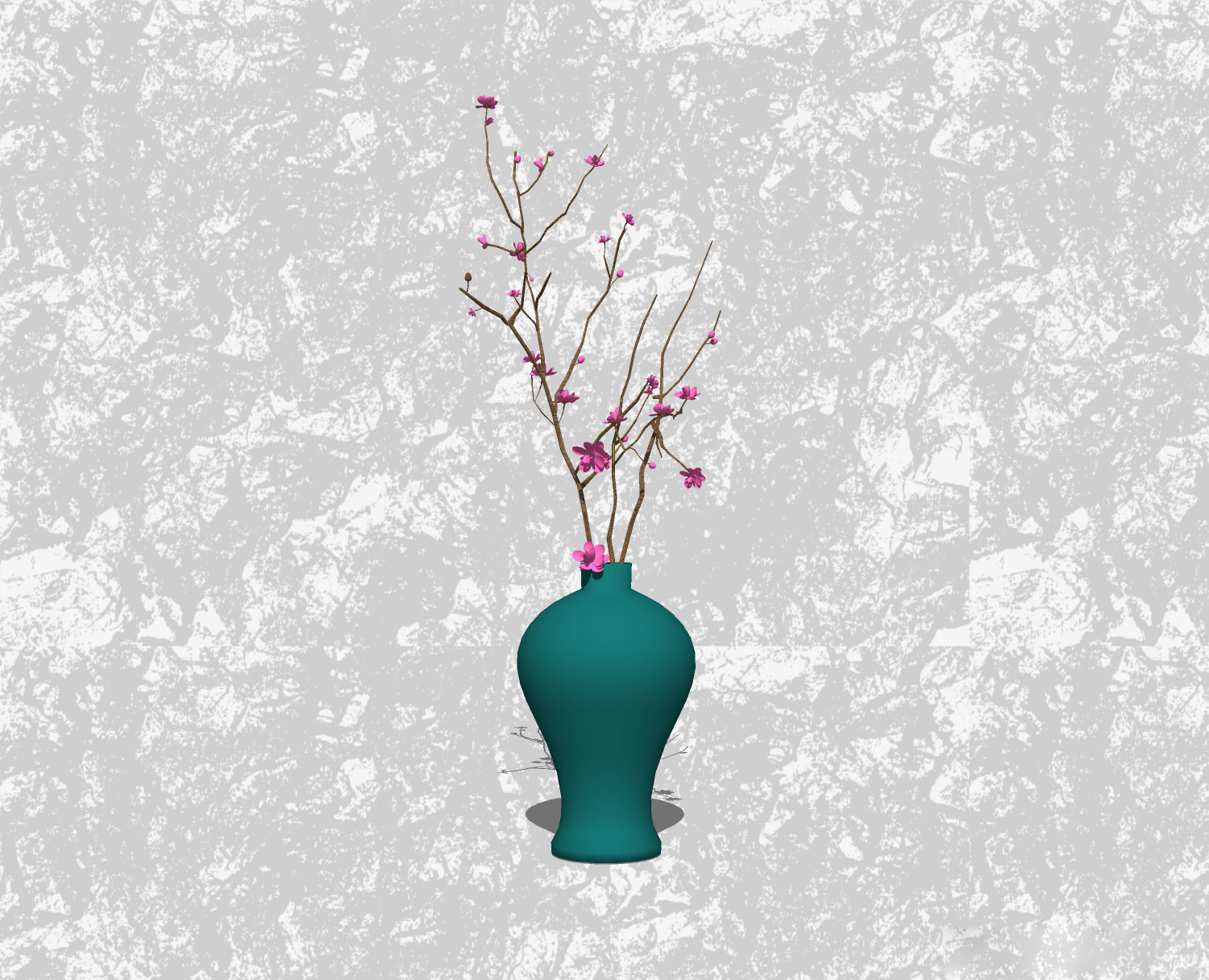 迎红杜鹃插花草图大师模型 花瓶花艺sketchup模型下载 易图网 迎红杜鹃插花草图大师模型 花瓶花艺sketchup模型下载 易图网